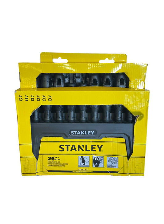 Juego de Desarmadores Stanley – 26 Piezas