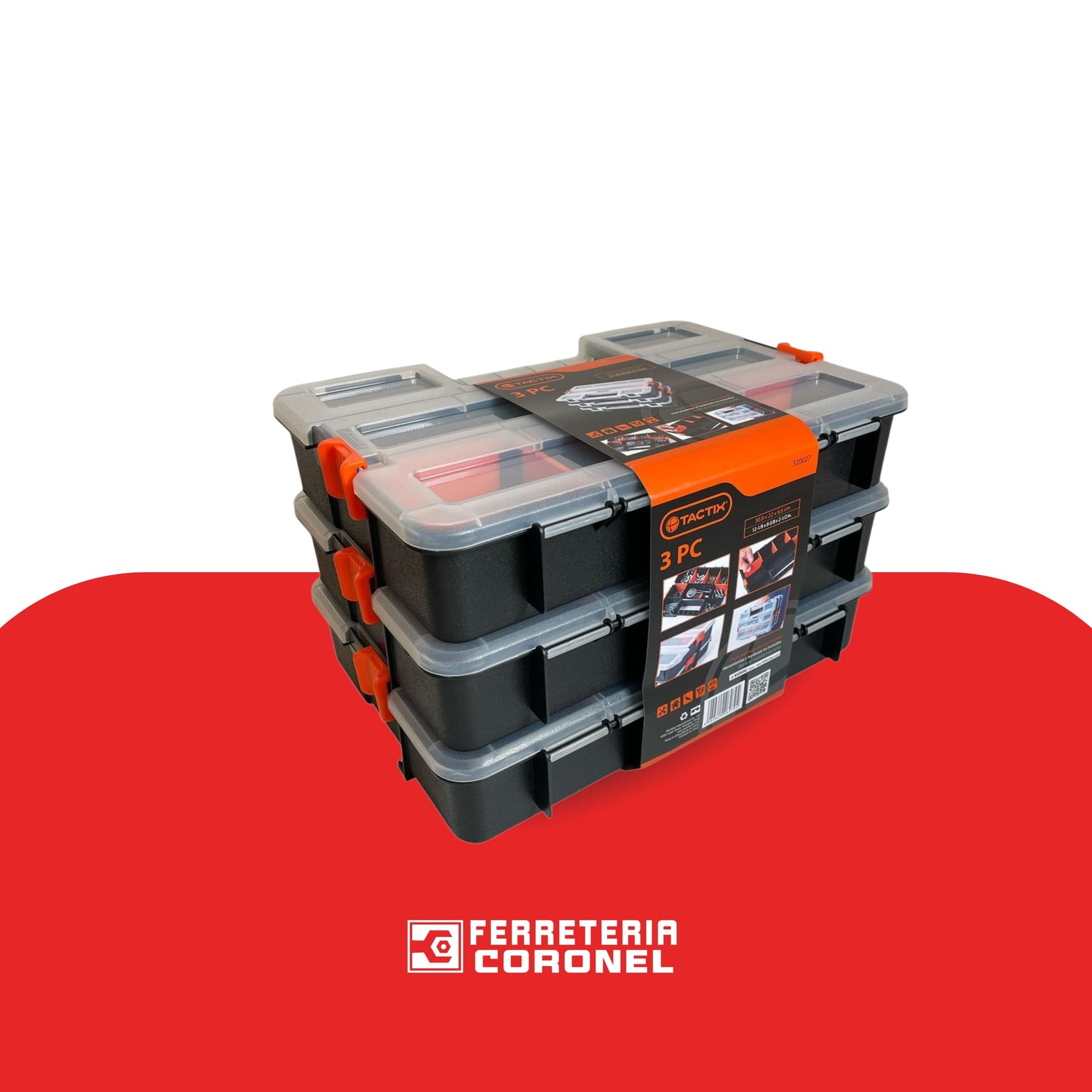 Cajas para herramientas con compartimientos