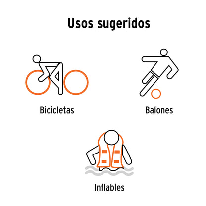 Truper Mini Bomba Manual para Bicicleta (BOM-MI)