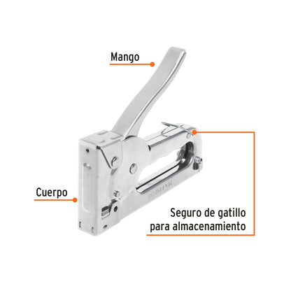 Engrapadora tipo pistola Truper ET-19