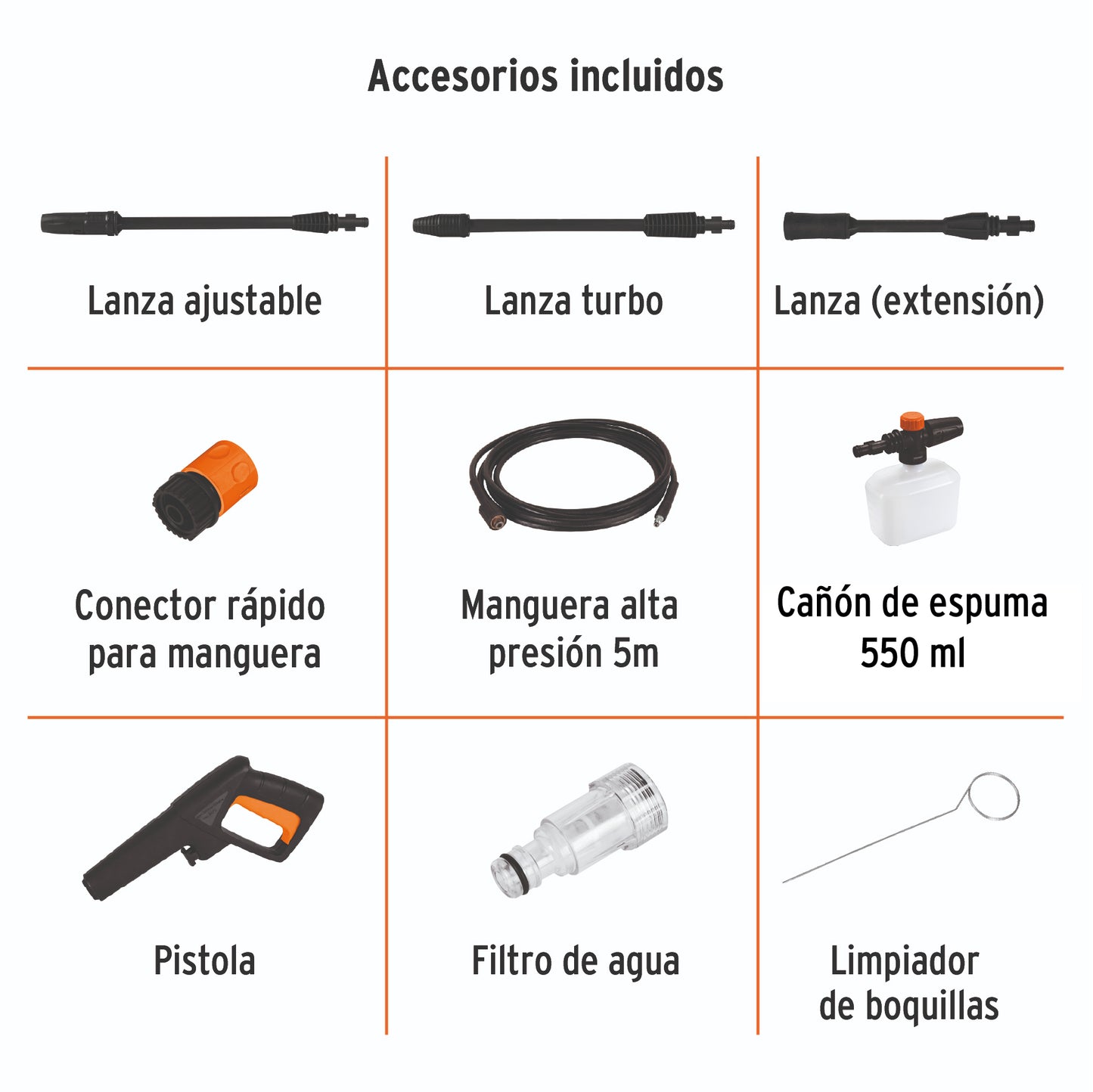 Hidrolavadora Eléctrica TRUPER 1500 PSI