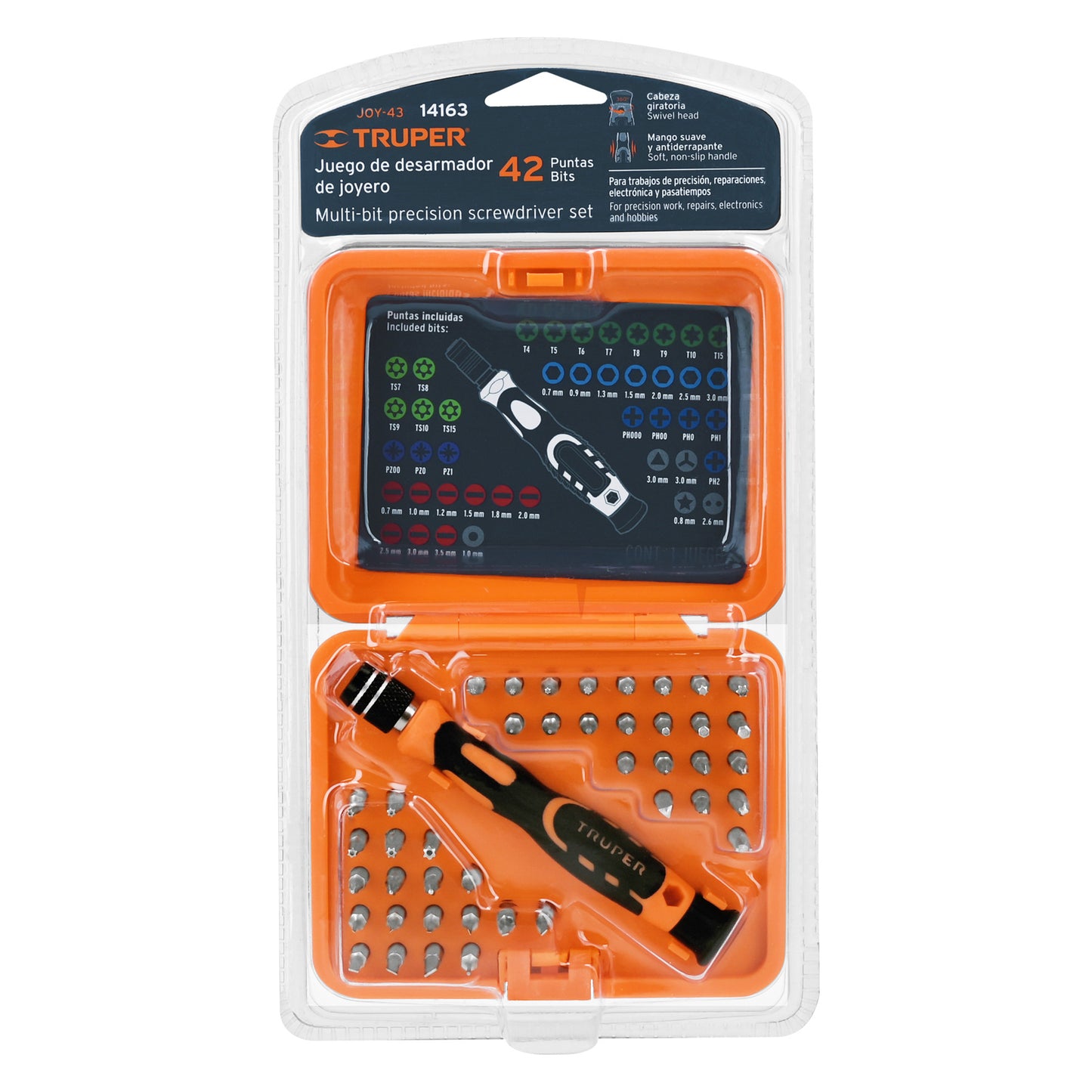 Juego de Desarmador Truper JOY-43