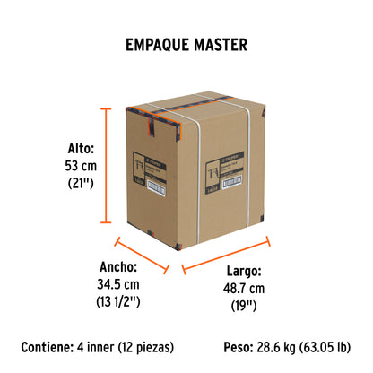 Rotomartillo TRUPER PRO 1/2” 750W