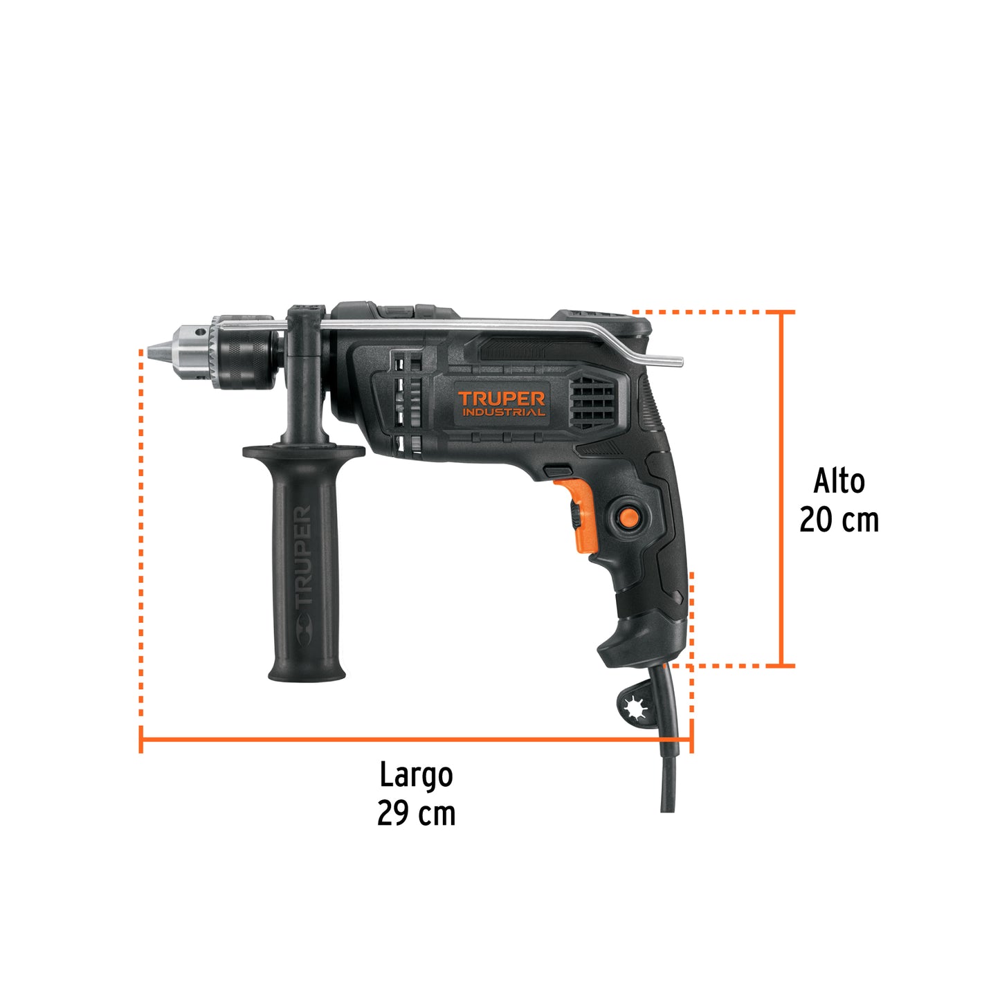 Rotomartillo TRUPER INDUSTRIAL 1/2” 700W