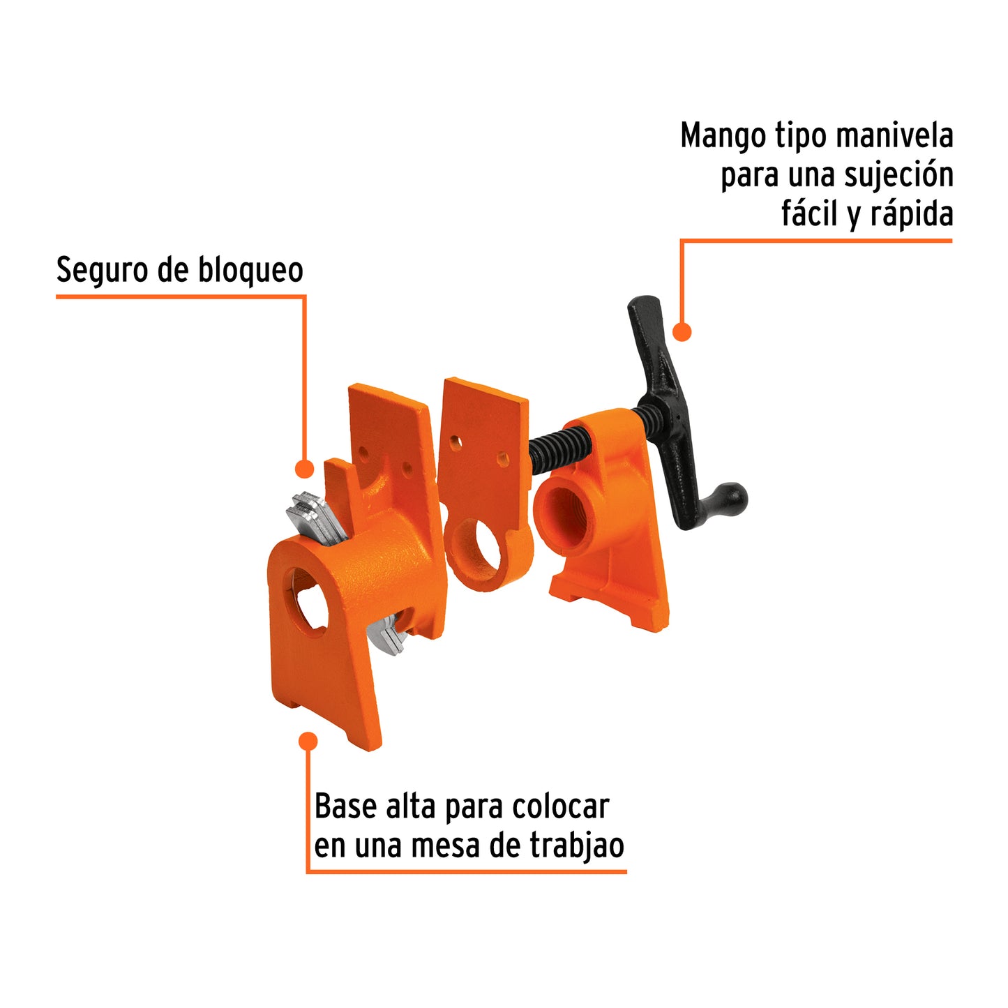 Sargento para Tubo Truper ST