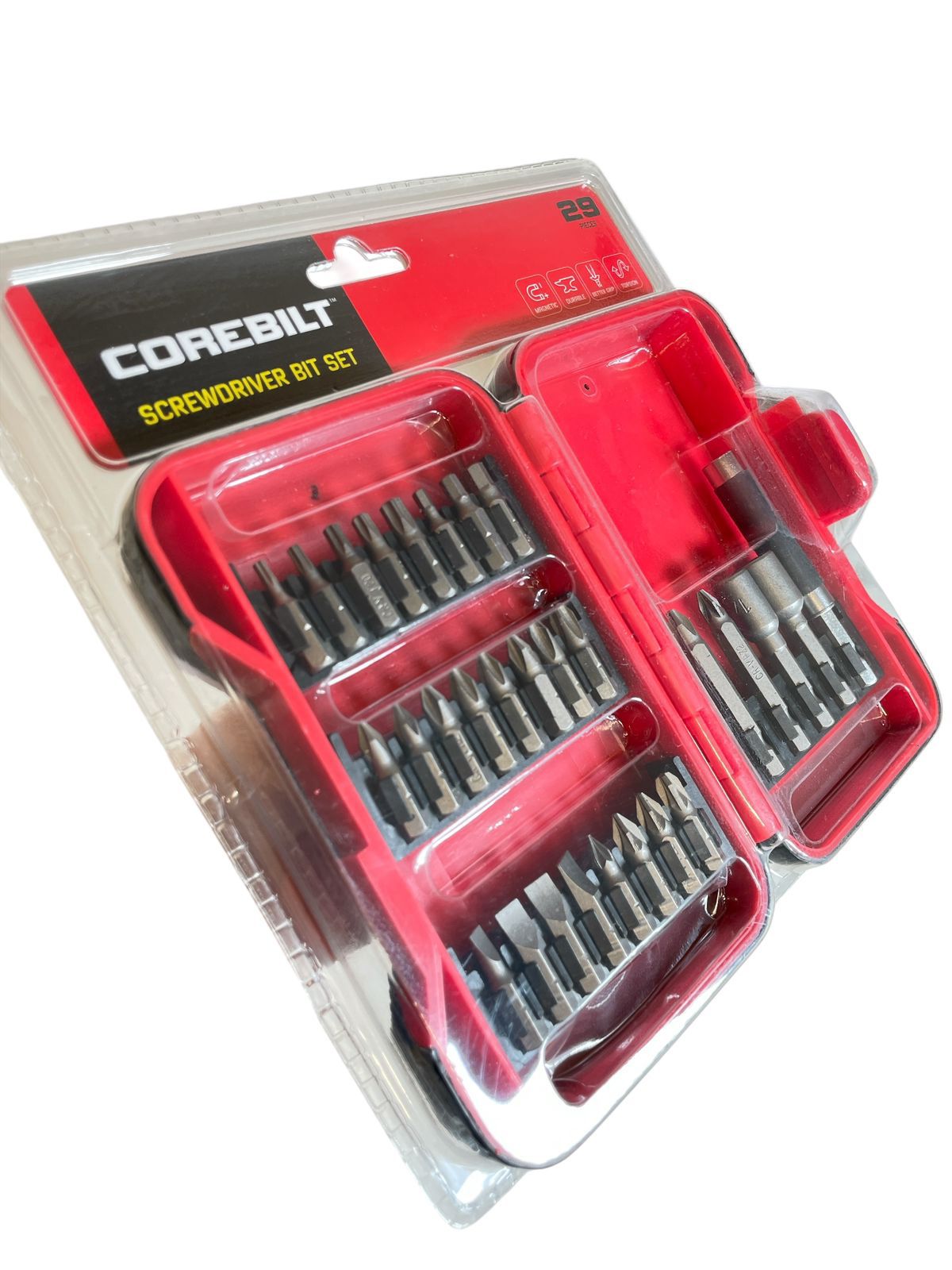 Juego de Puntas para Desarmador Corebilt 45 Piezas