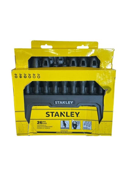 Juego de Desarmadores Stanley – 26 Piezas