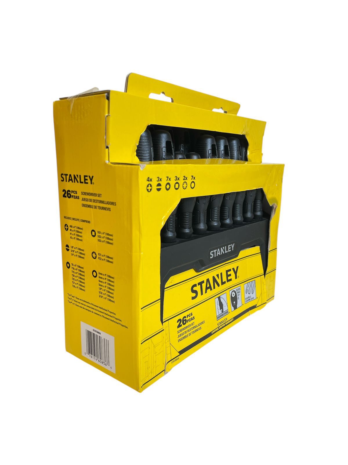 Juego de Desarmadores Stanley – 26 Piezas