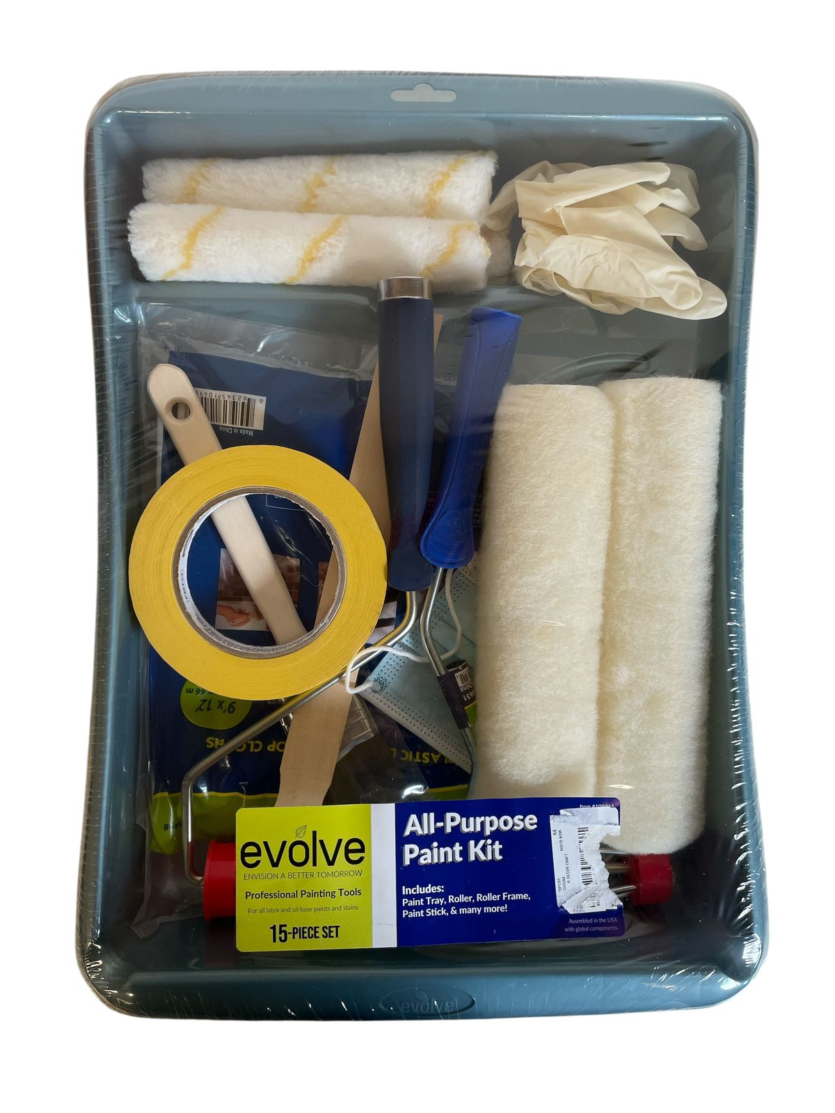 Evolve Kit de Pintura Multiusos 15 Piezas